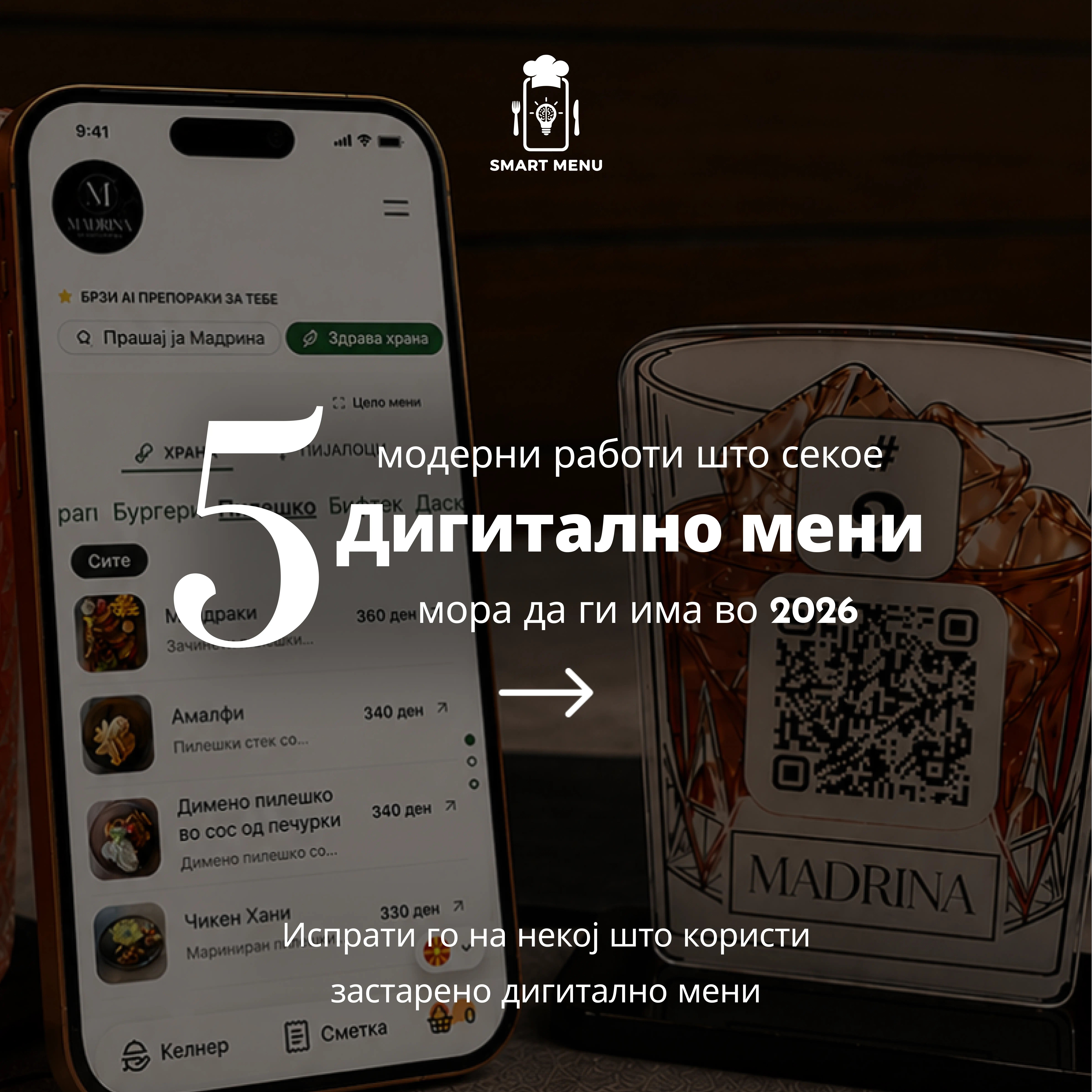 5 работи што секое модерно дигитално мени треба да ги има